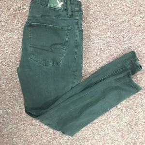 American Eagle high waisted jeans
